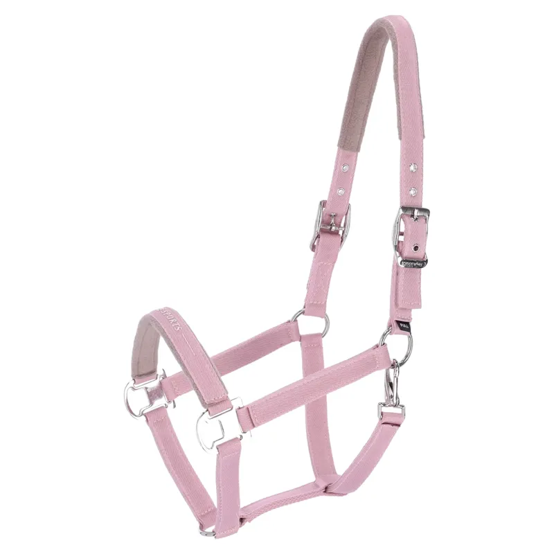 Schockemohle Memphis III Headcollar - Pale Pink