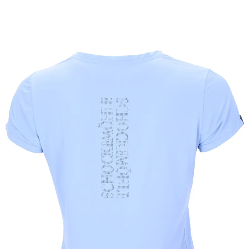 Schockemohle Nola SP Womens T-Shirt - Sky Blue-6