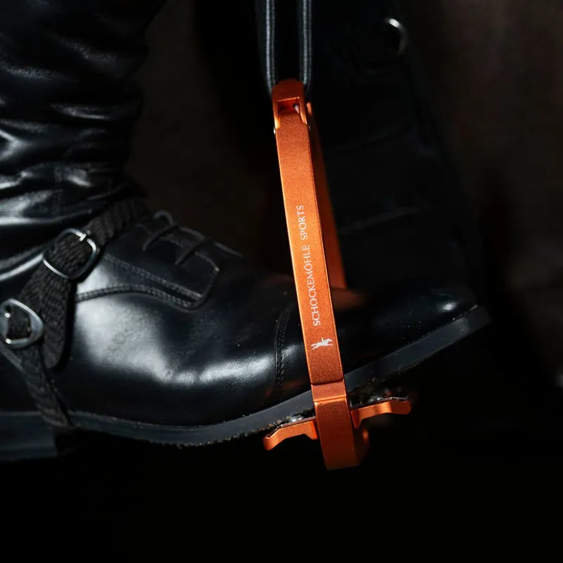 Schockemohle RevoGuard Stirrups - Orange-1