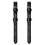 Schockemohle Equitus Billet Cheek Pieces - Black/Silver