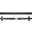 Schockemohle Durasoft Inside Rubber Grip Reins - Black/Silver