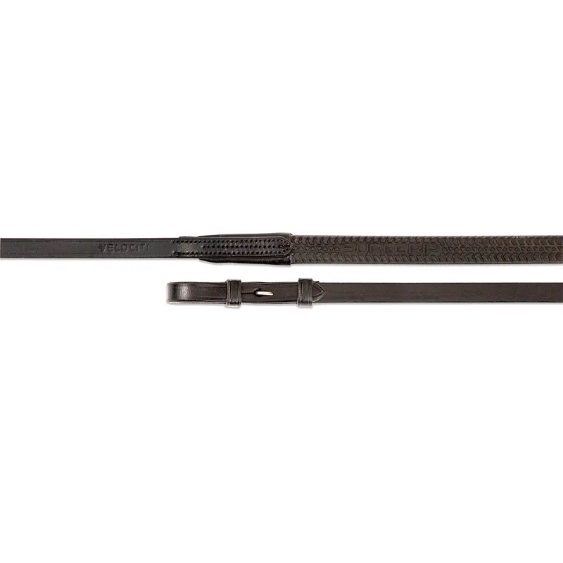 Velociti GARA Tyre Grip Rubber Reins - Havana