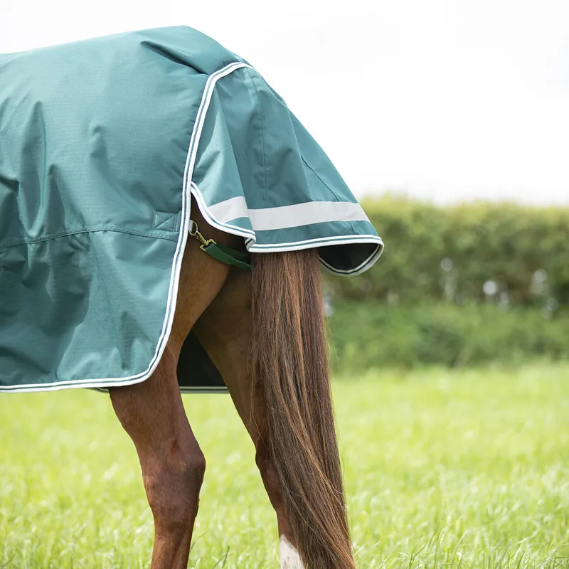Shires Highlander Original 300g Combo Turnout Rug - Green-2