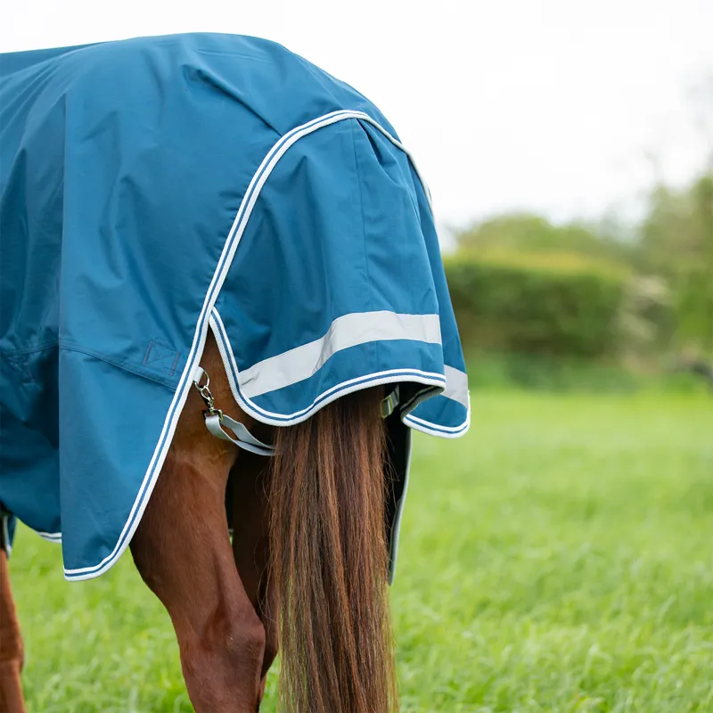 Shires Highlander Original 50g Detach-A-Neck Turnout Rug - Ocean-5