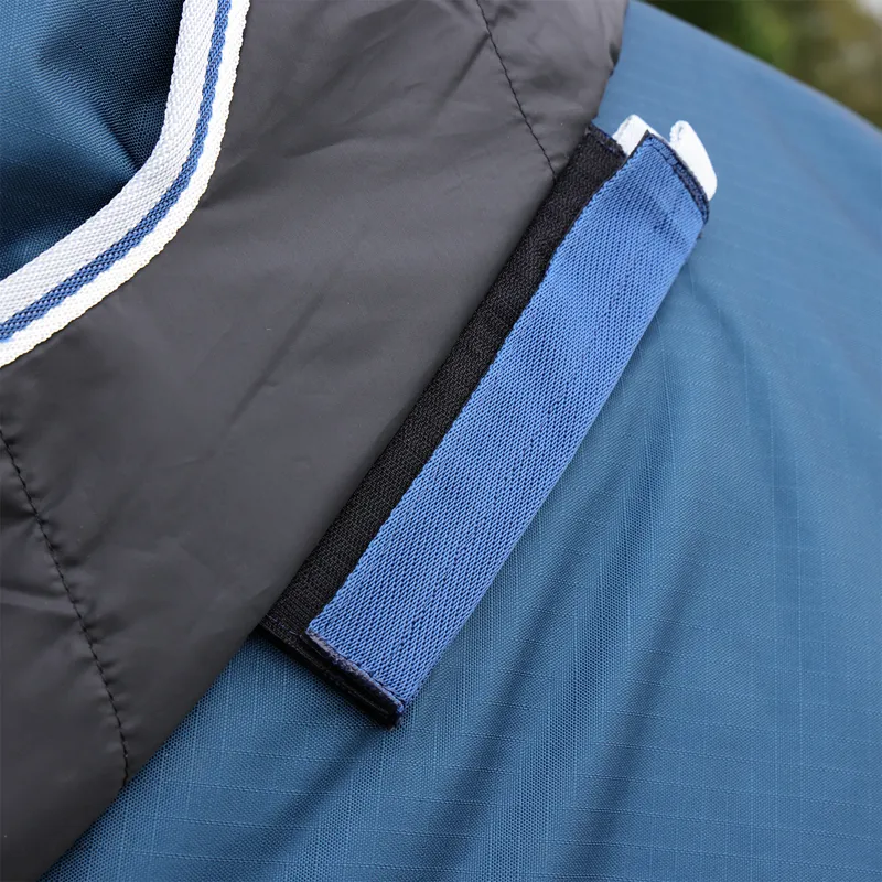 Shires Highlander Original 50g Detach-A-Neck Turnout Rug - Ocean-4