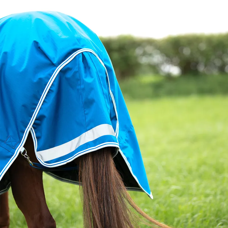 Shires Highlander Original 200g Detach-A-Neck Turnout Rug - Blue-3