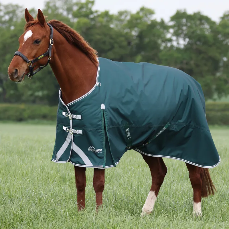 Shires Highlander Original 300g Standard Neck Turnout Rug - Green