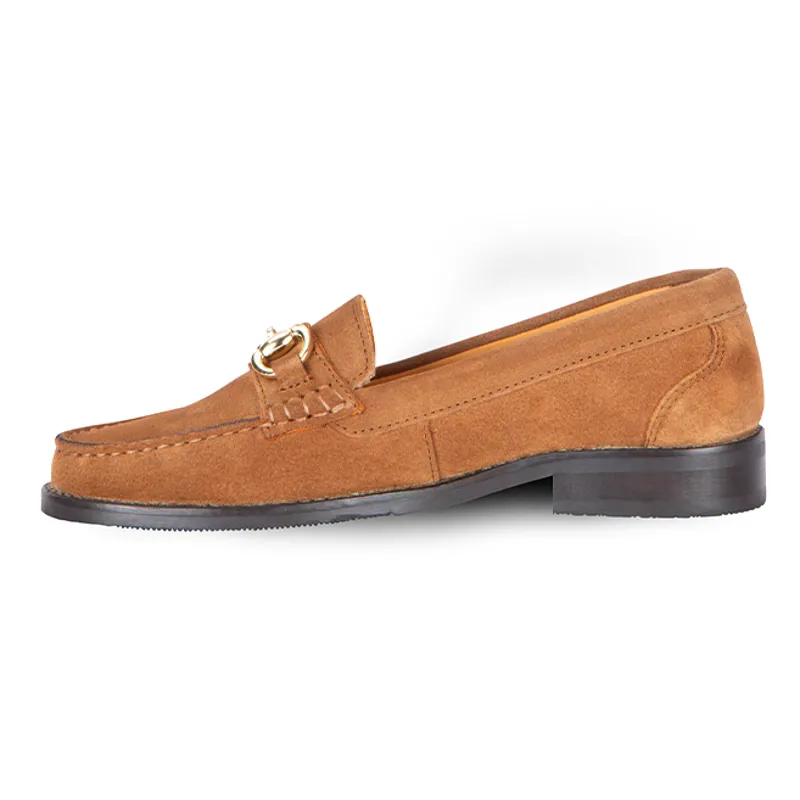 Moretta Rosa Ladies Loafers - Tan-3