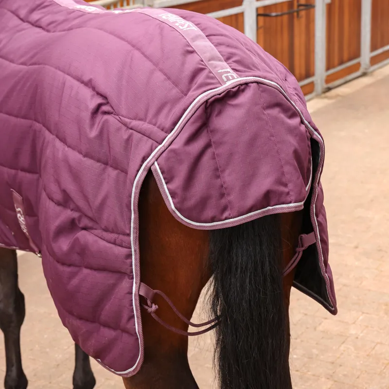 Shires Tempest Original 600D 300 Combo Stable Rug - Burgundy-1
