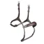 Velociti RAPIDA Rolled Padded Cavesson Noseband - Havana