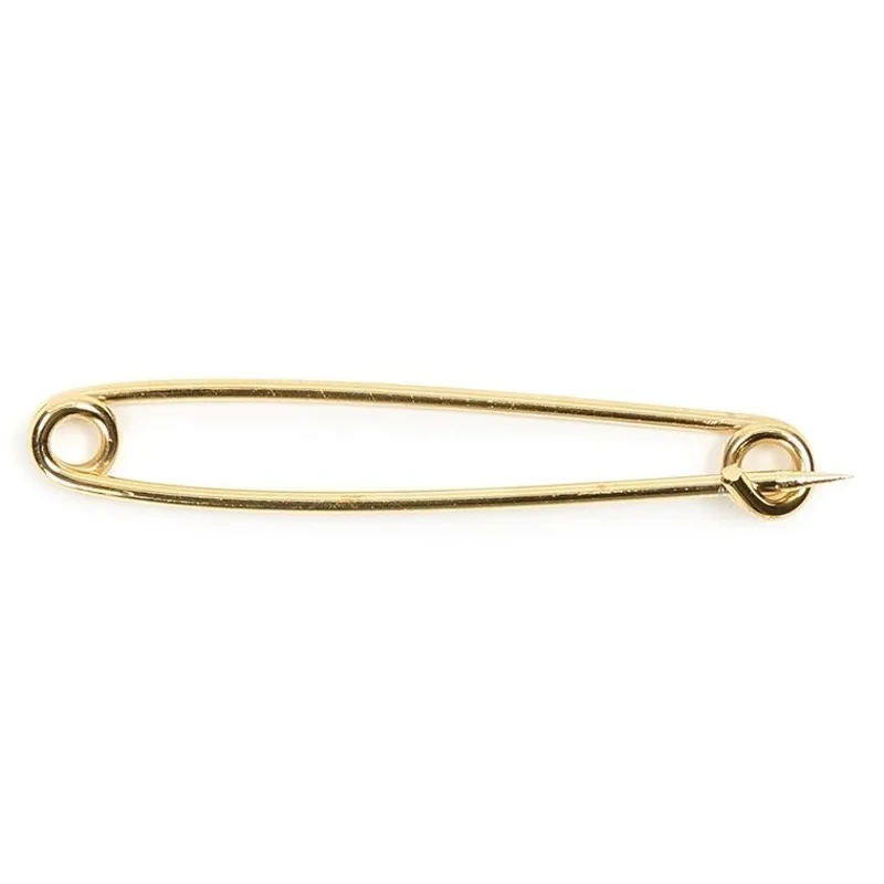 Aubrion Plain Plated Stock Pin - Gold
