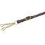 Velociti GARA Leather Lead Rein with Large Newmarket Chain - Brown