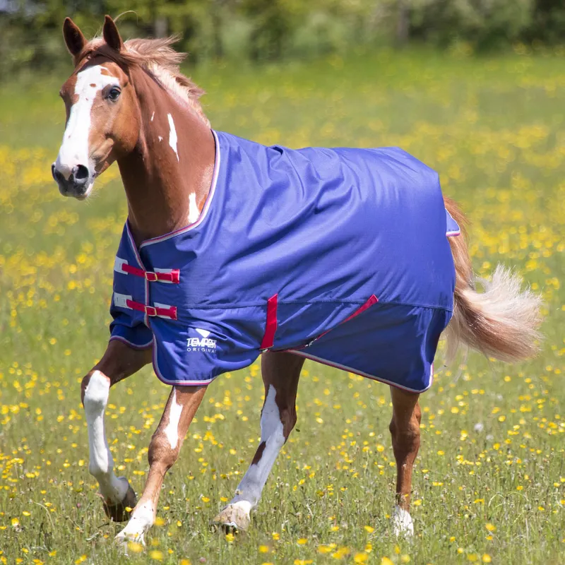 Shires Tempest Original Air Motion 0g Standard Neck Turnout Rug - Navy