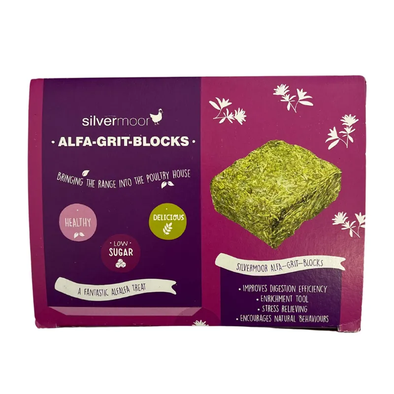 Silvermoor Poultry Alfa Grit-Block