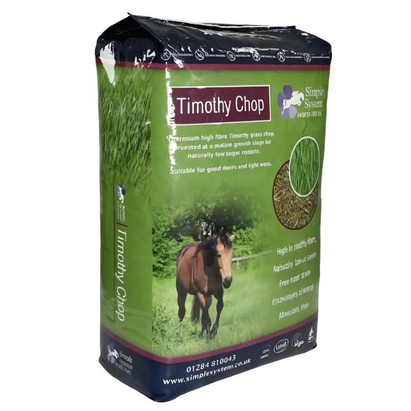 Simple System Timothy Grass Chop Feed - 15kg