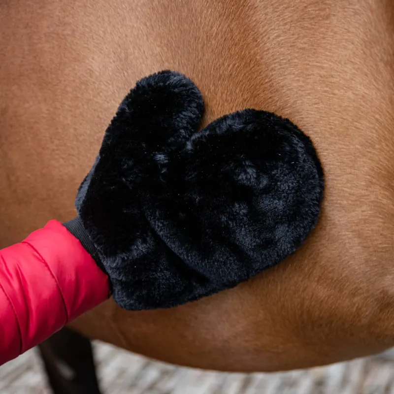 Smart Grooming Faux Lambswool Grooming Mitt
