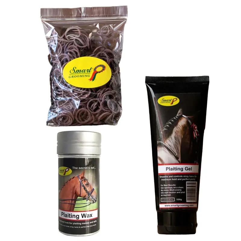 Smart Grooming Plaiting Essentials Bundle - Brown