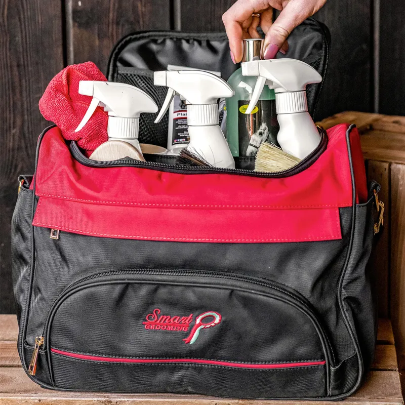 Smart Grooming Competition Bag - Red/Black-1