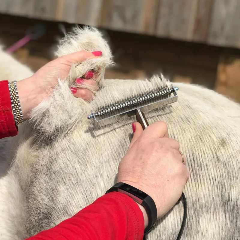 Smart Grooming Smart Coats Thinning Rake - Coarse-2