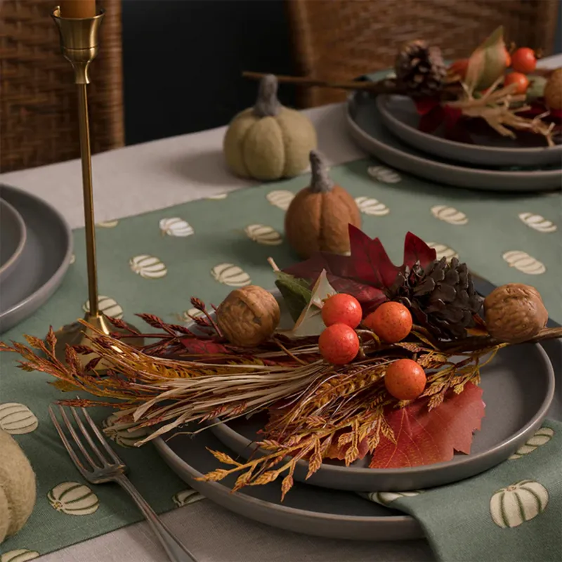 Sophie Allport Felt Decoration - Pumpkins-7