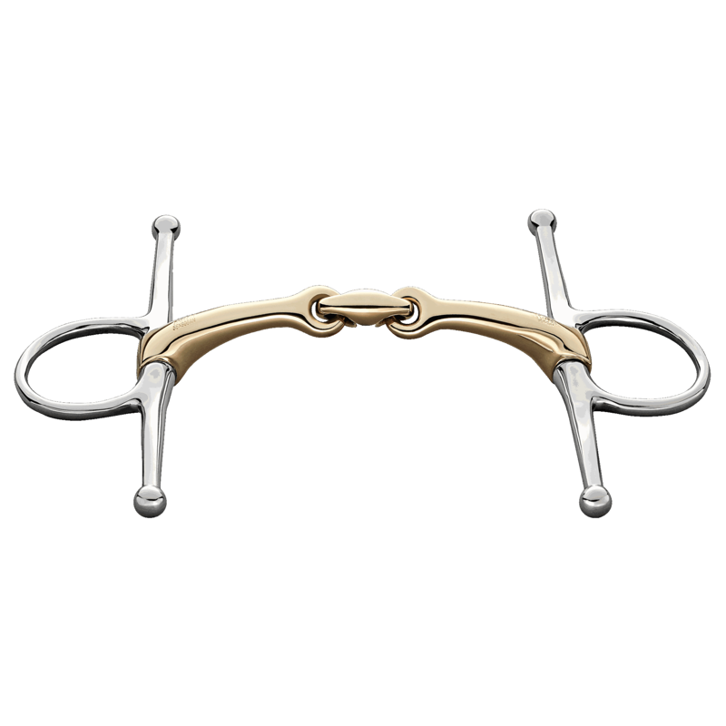Sprenger Dynamic RS Double Jointed Full Cheek Sensogan Snaffle Bit - 16mm