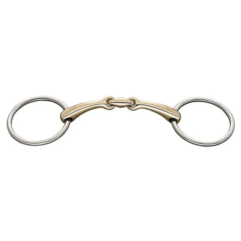 Sprenger Dynamic RS Double Jointed Loose Ring Sensogan Snaffle Bit - 14mm