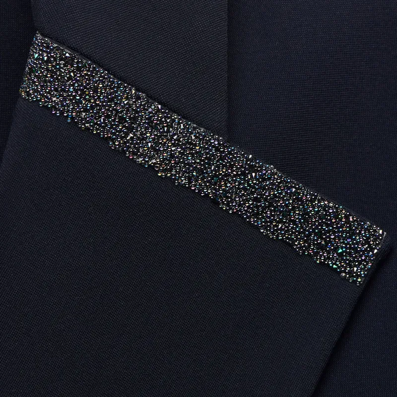 Samshield Victorine Crystal Womens Show Jacket - Navy-5
