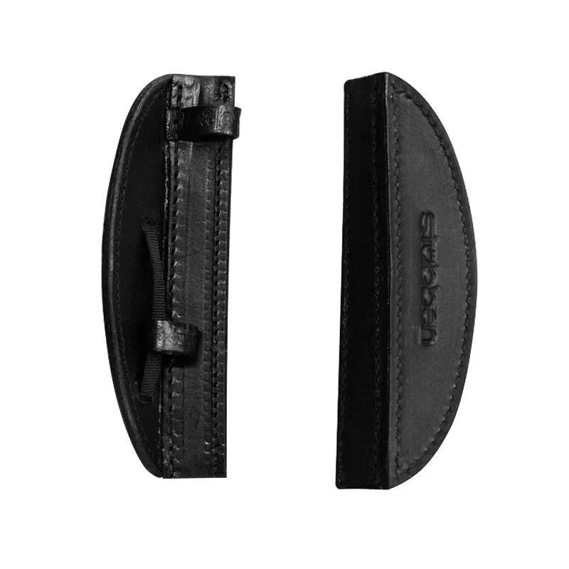 Stubben Leather Bridle Blinkers - Black