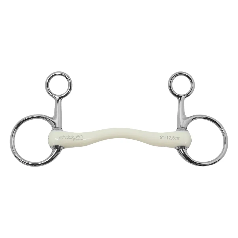 Stubben 1304 Fine Line Flex Baucher Hanging Cheek Bit