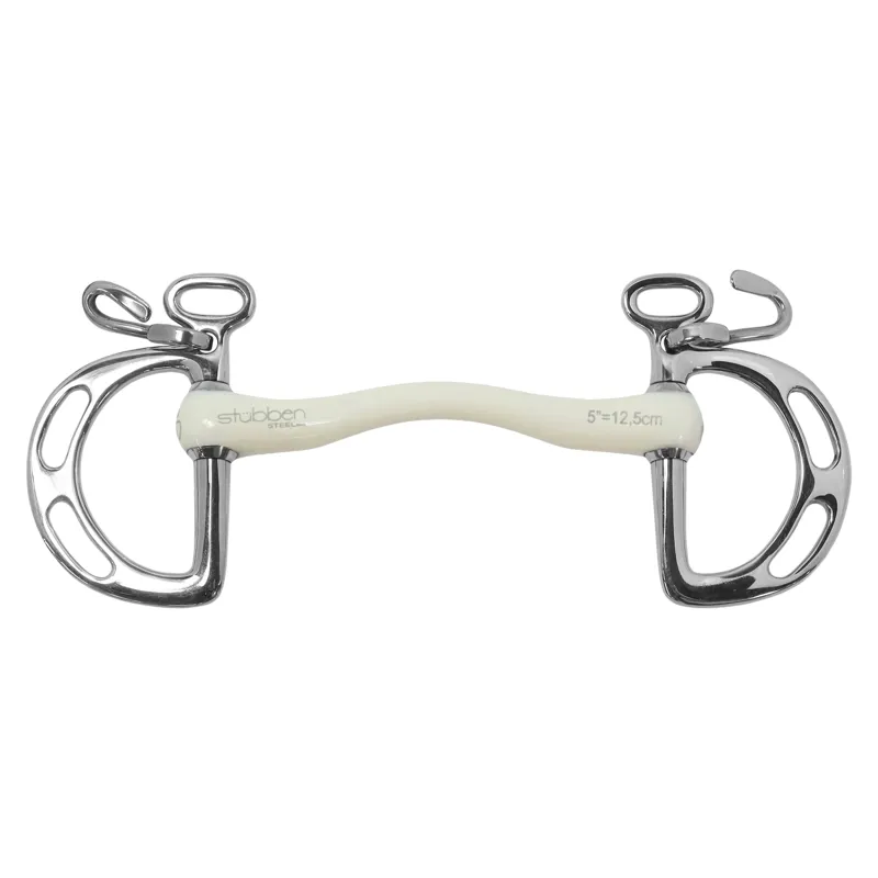 Stubben 1309 Fine Line Flex Kimblewick Bit