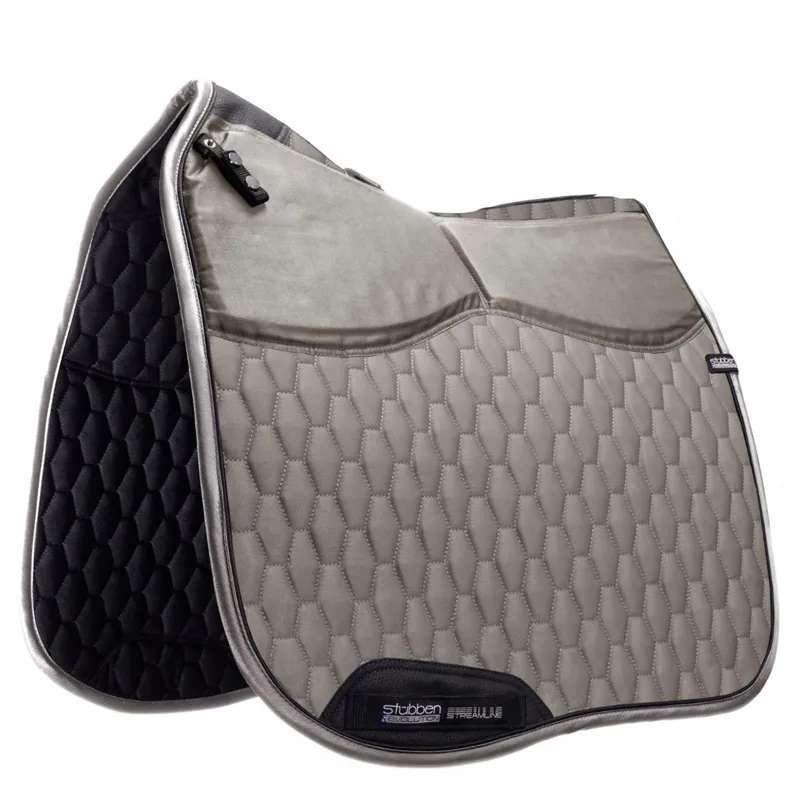 Stubben Streamline GEN2 Adjuster Dressage Saddlecloth - Grey