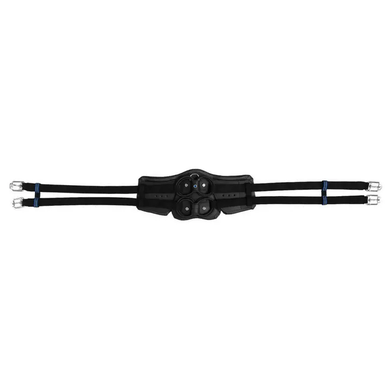 Stubben Equi-Soft General Purpose Girth - Black/Leather Pad - TRIAL