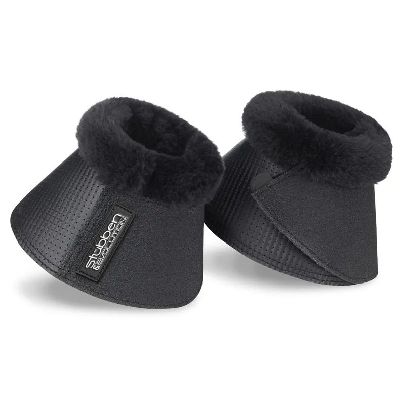 Stubben Gravity Fleece Lined Overreach Boots - Black