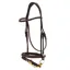 Stubben Sligo Slide/Lock Combined Flash 2705 Bridle - Ebony Brown