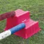 Stubbs Mountie with Cups Mounting/Pole Block - Pink