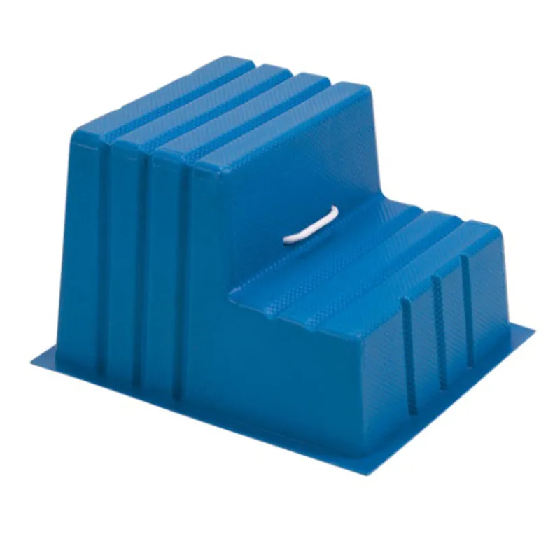 Stubbs Mountie with Cups Mounting/Pole Block - Blue