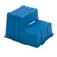 Stubbs Mountie with Cups Mounting/Pole Block - Blue