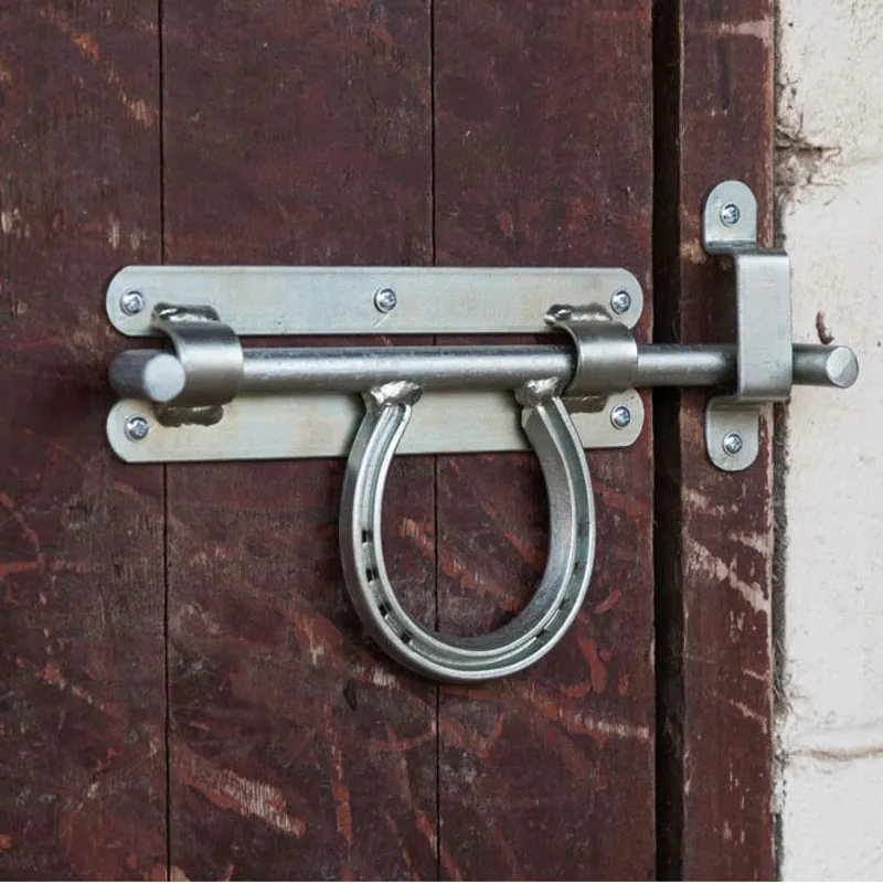 Stubbs Classic Horse Shoe Door Bolt-1