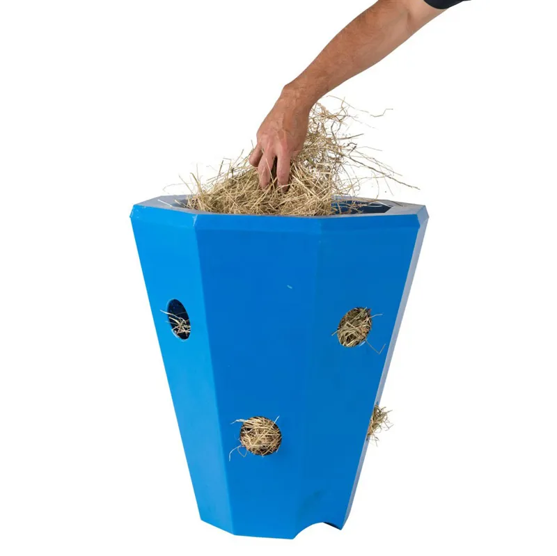 Stubbs Lidded Hay Roller - Blue-1