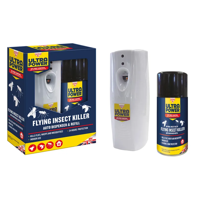 Zero In Ultra Power Flying Insect Killer Auto Dispenser and Refill