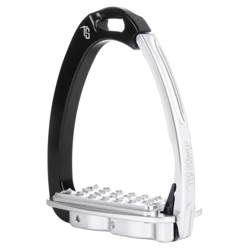 Tech Stirrups Venice Fit 8 Safety Stirrups - Black/Silver
