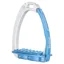 Tech Stirrups Venice Fit 8 Safety Stirrups - Silver/Blue