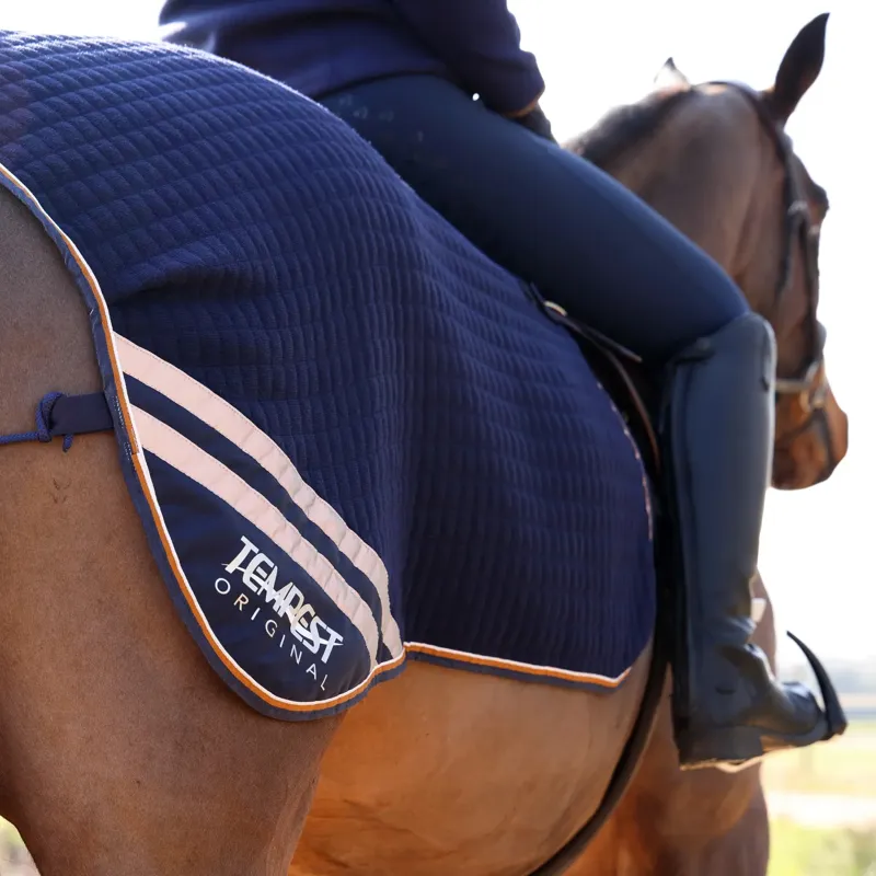 Shires Tempest Original Tech Cooler Quarter Sheet - Navy-2