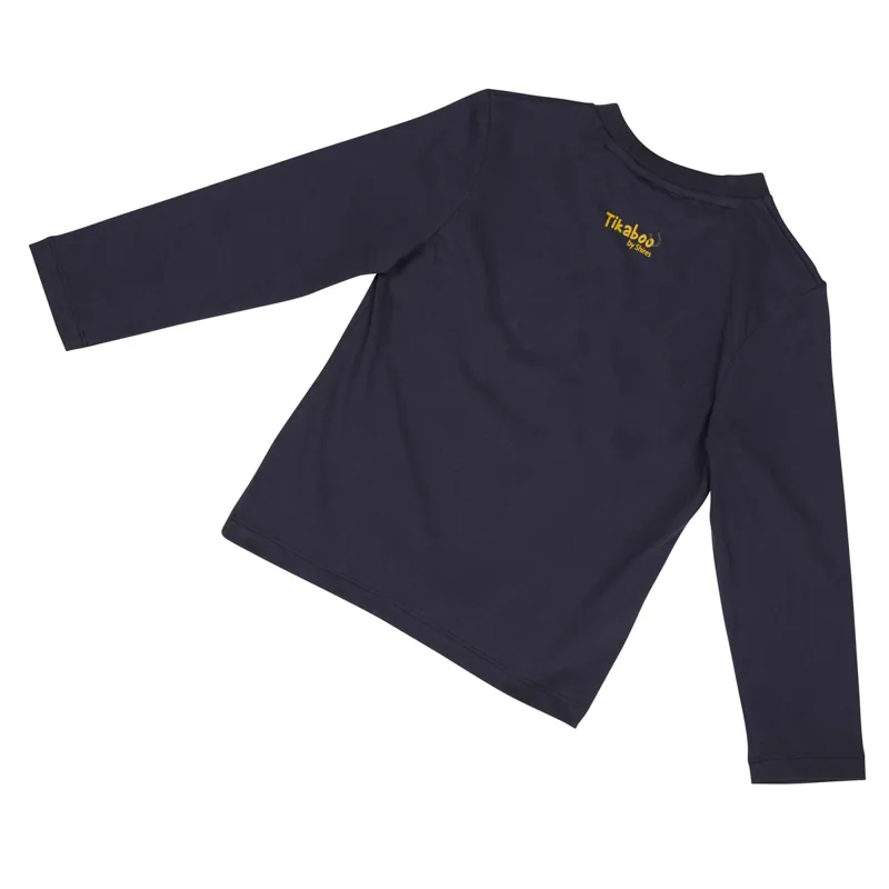 Tikaboo Junior Long Sleeve Tee - Navy-1