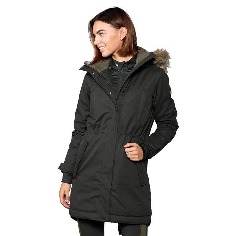 Toggi Barnes Ladies Waterproof Winter Walking Coat - Dark Green