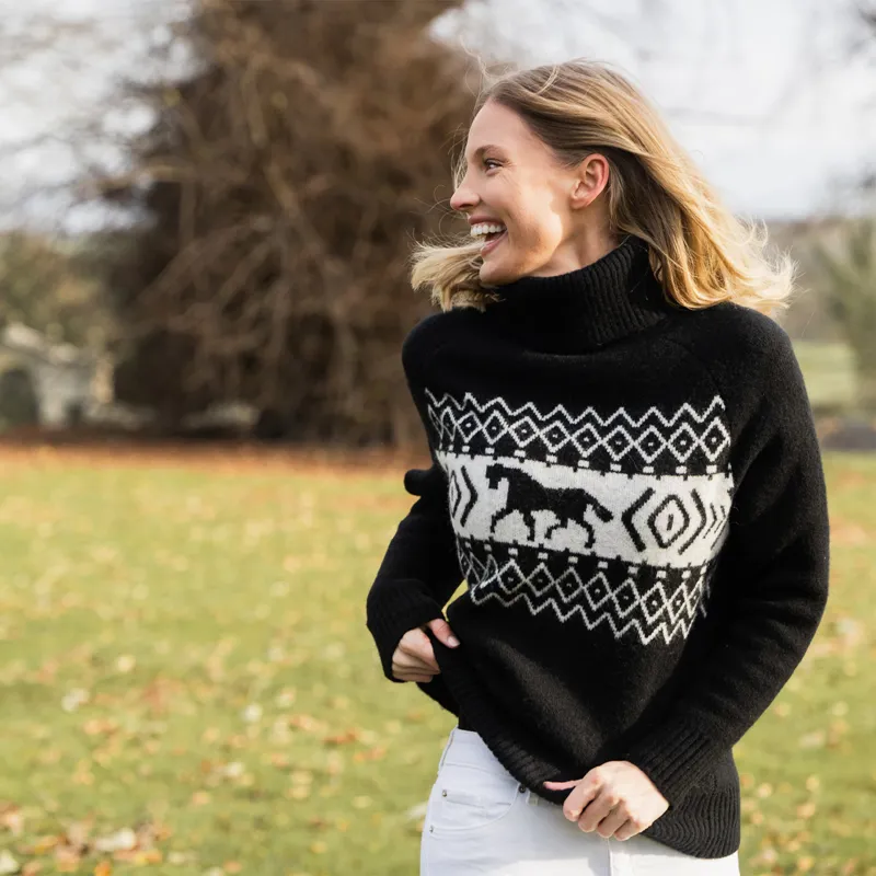 Toggi Chancery Womens Knitted Sweater - Black-2