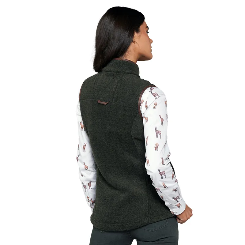 Toggi Regent Womens Fleece Gilet - Forest Green-2