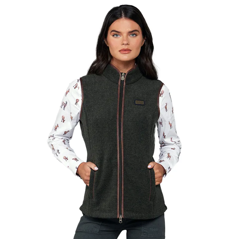 Toggi Regent Womens Fleece Gilet - Forest Green