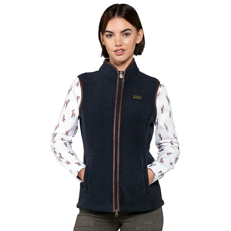 Toggi Regent Womens Fleece Gilet - Midnight Navy