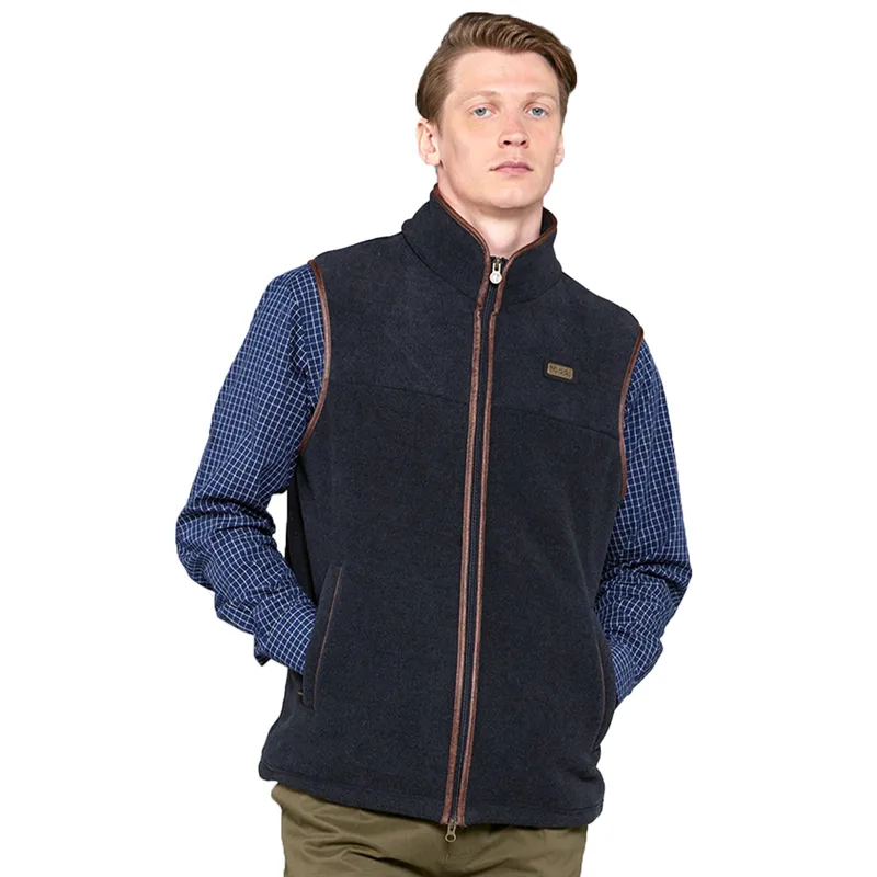 Toggi Tudor Mens Fleece Gilet - Midnight Navy